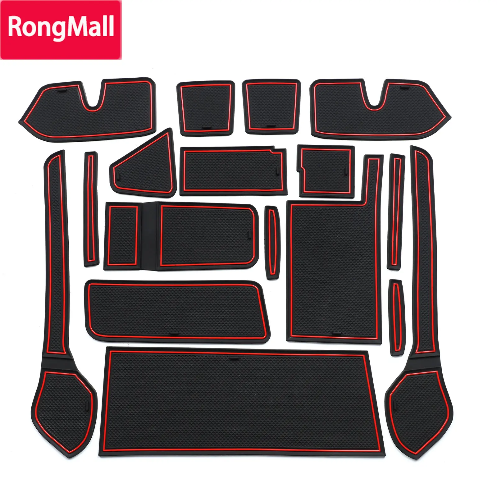 

Car Gate Slot Cup Mat for Daihatsu Taft Anti-Slip Door Groove Pad Non-Slip Rubber Coaster Interior Accessories