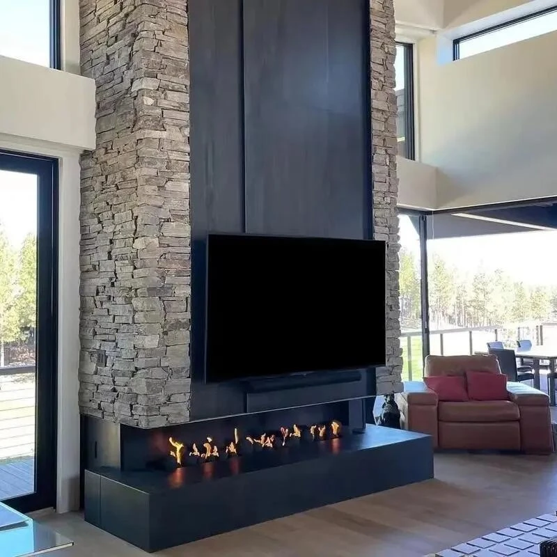 Электрический спиртовой камин с Wi-Fi автоматическая каминная горелка tuya в