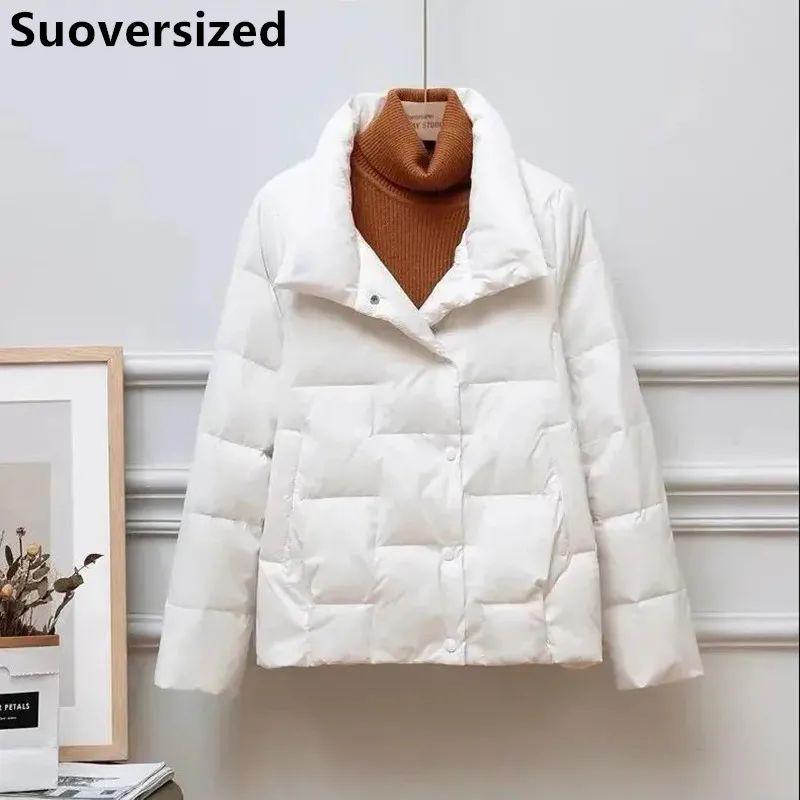 

Women Cotton Padded Short Coat Winter Warm Thick Parkas Streetwear Snow Wear Outwear Oversized 4xl Korean Casual Loose Chaquetas