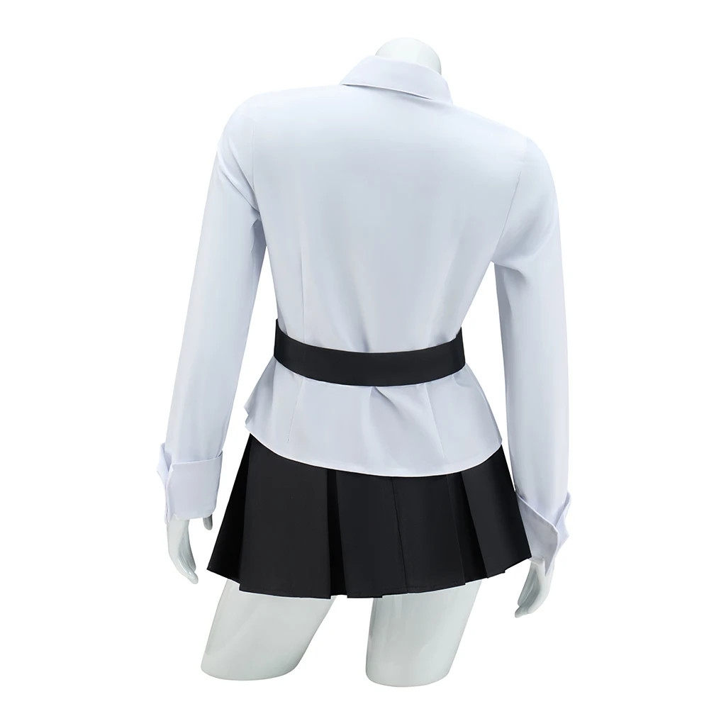 Костюм для косплея Game Skullgirls Filia женский черный белый цвет комплект униформы Jk