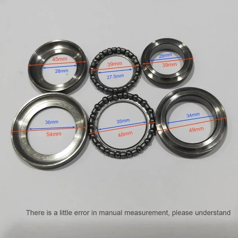 

1 комплект вилочного грифа, вынос рулевой головки и подшипники для китайского скутера TB110 DY100