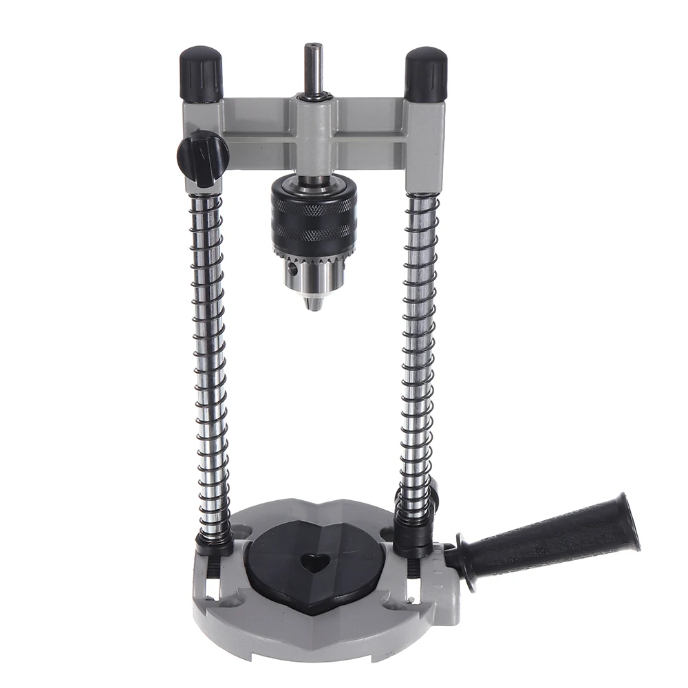 

Precision 45-90° Angle Drill Guide Attachment with Chuck Drill Holder Stand Drilling Guide 150mm Stoke for Electric Drill