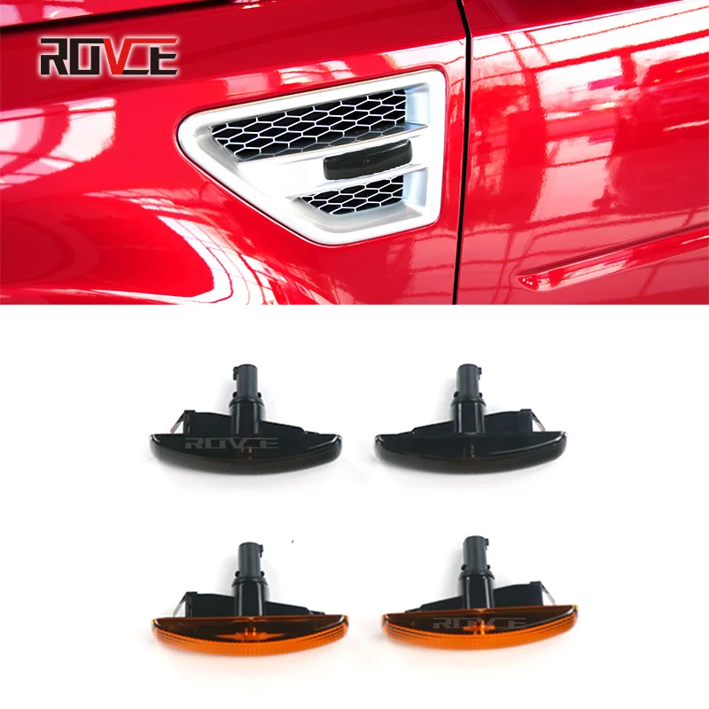 

ROVCE Dynamic LED Turn Signal Marker Light Marker Sequential Lamp For Land Rover Freeland 2 Discovery 3 4 Rover Sport L320