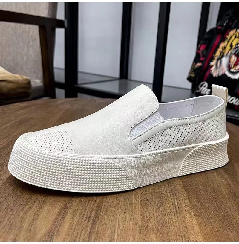 

Slip on Casual Shoes Low-top Comfy Driving Shoes Mocassins Outdoor Men Formal Shoes Summer New Men's Shoes High Quality Designer