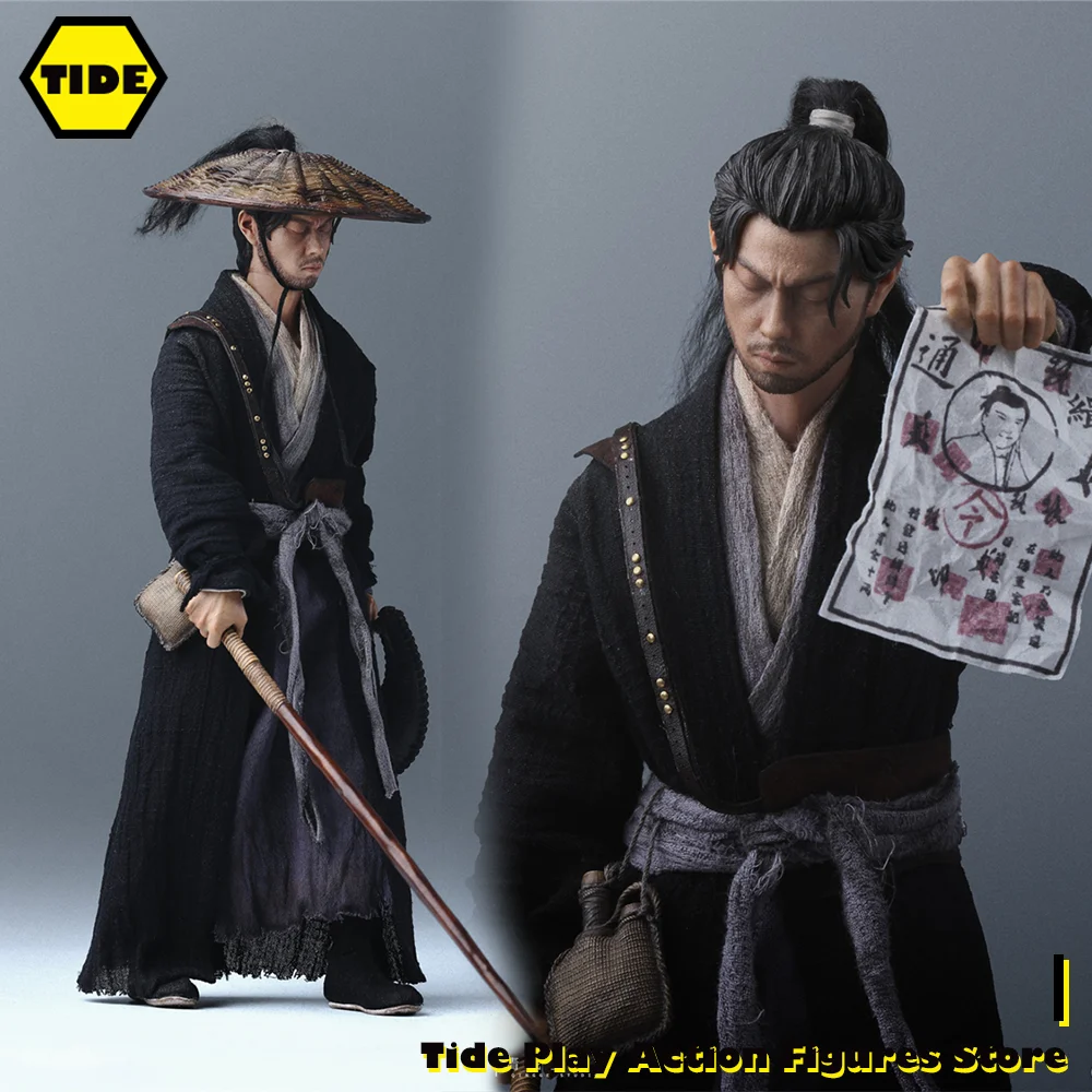 In Stock QINGGE STUDIO QG-001 1/6 Scale Blind Warrior Chinese Swordsman Full Set Model 12Inch Action Figure Dolls Collectible