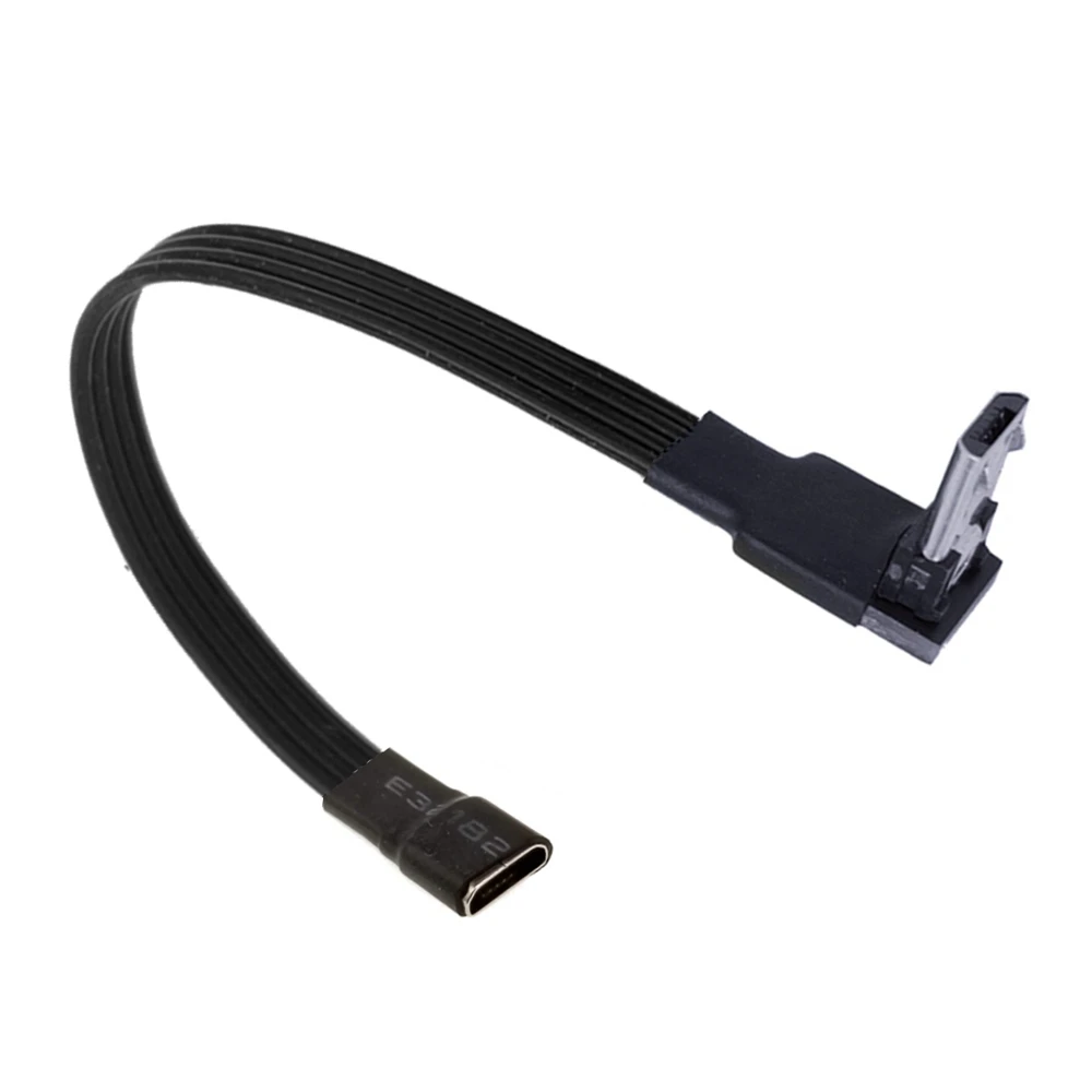 20 см 90 градусов вверх вниз влево вправо Micro USB 2 0 штекер к B Mini type-c usb Женский
