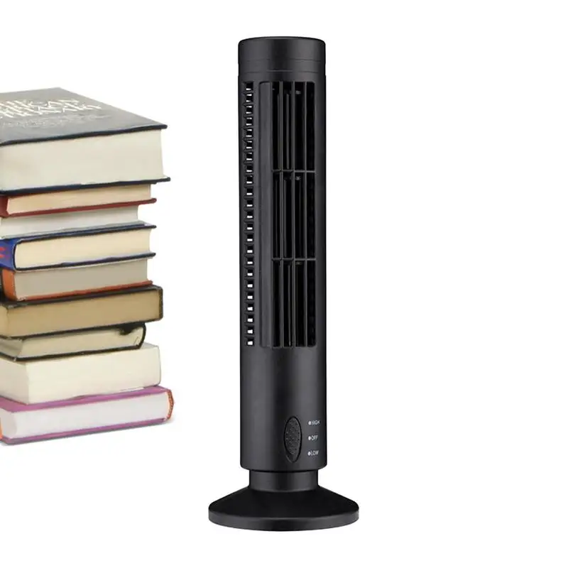 

Standing Fan Rechargeable Bladeless Tower Fan Quiet Cooling Fan Small Fan With 2 Speeds Bladeless Fan Standing Floor Fans For