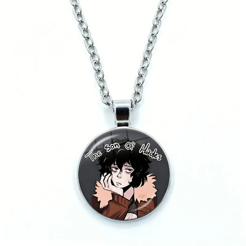 Фото Изысканное аниме-колье для женщин, украшение Solangelo Riptide, подвеска с Нико Ди'Аттимо из «Перси Джексон и Олимпийцы» №5