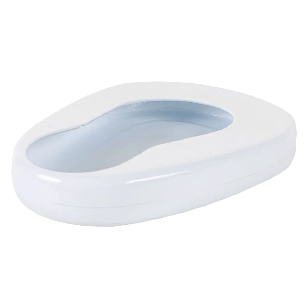 

Portable Bedpans For Men Elderly Bed Bound Bedridden Home Bed Pan Emergency Device ( White )