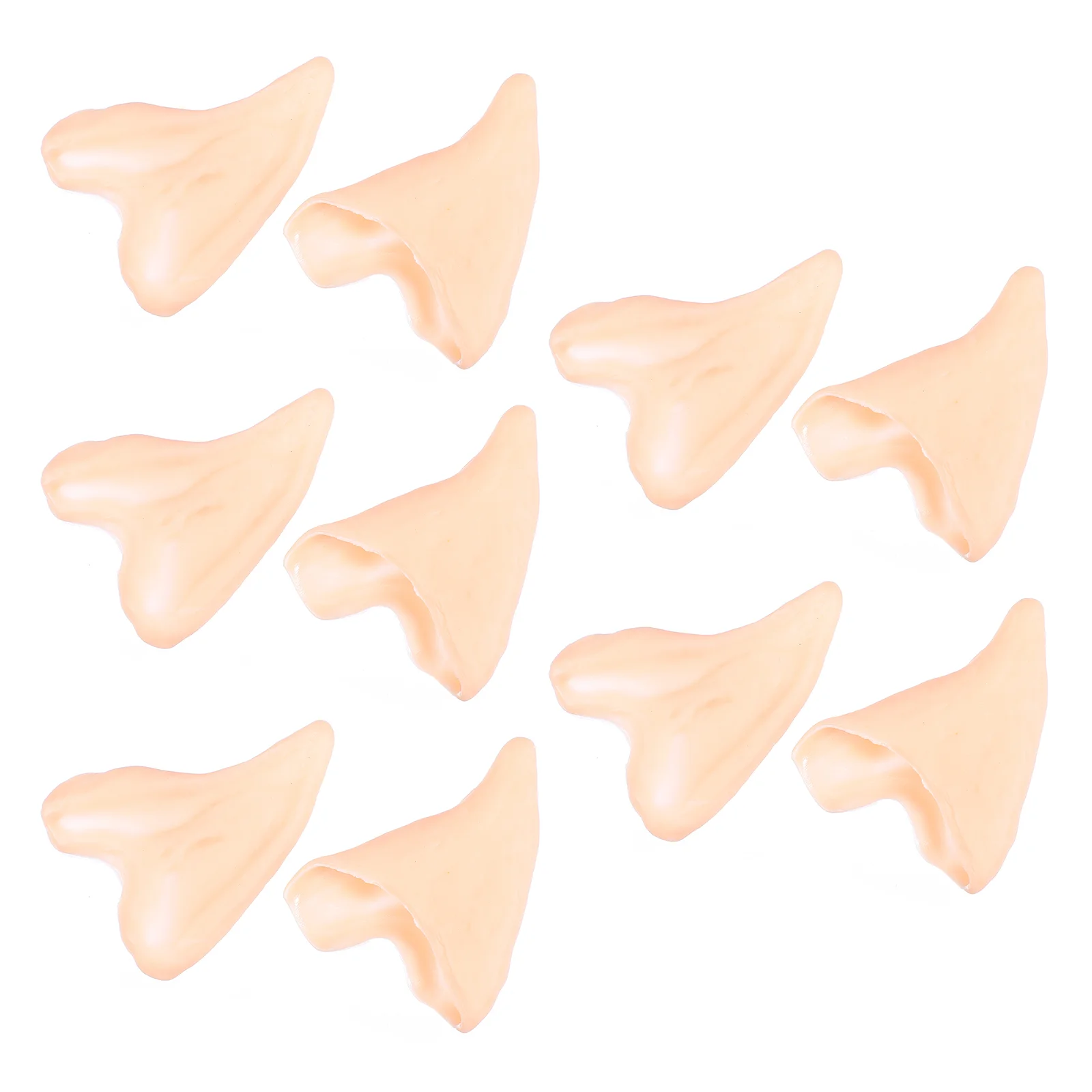

10 Pcs Fairy Accessories Elf Ear Cosplay Accessory Fake Halloween Emulsion Girl Child