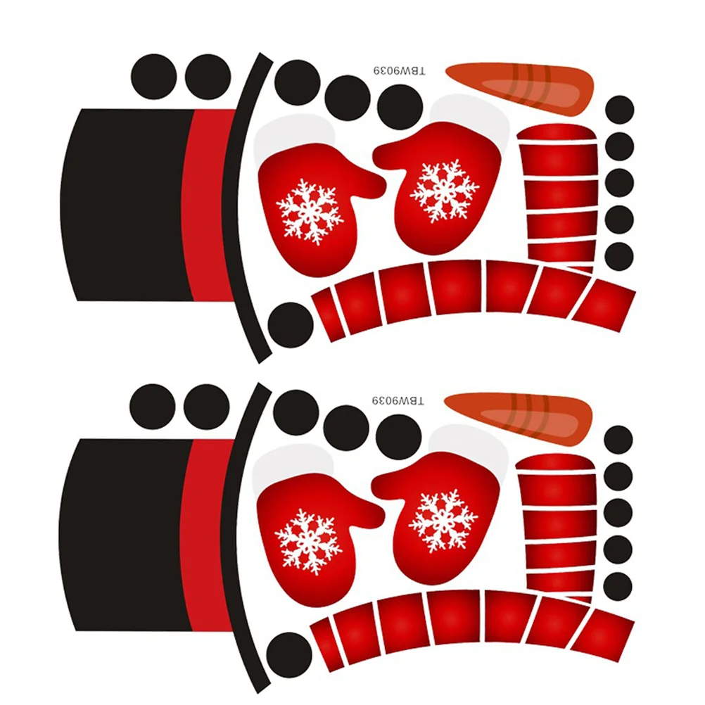 

Stickers Christmas Themed Sticker Snowman Sticker Creative Stickers for Kitchen