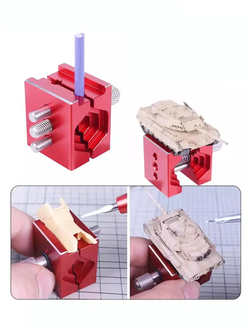 Многофункциональные ручные мини-тиски из сплава миниатюрные модели солдат