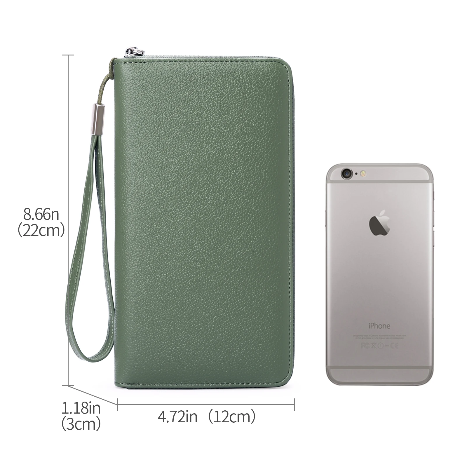 New Women PU Leather Wallets Female Long Zipper Purses Large Capacity Money Bag Phone Pocket Multifunction Clutch Card Holder