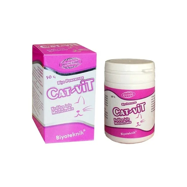 

Bioengineering Cat-Vit 50 Grams For Cats Custom Multivitamin 194337668