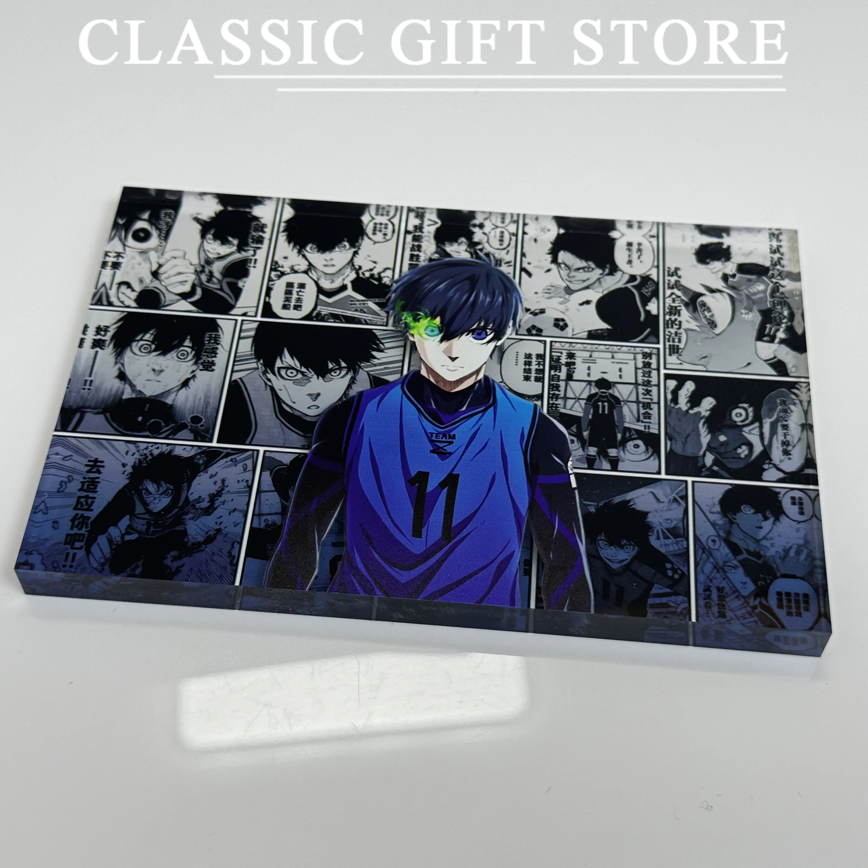 Классические аниме-фигурки с синим замком Sagi Yoichi комиксы акриловая кирпичная