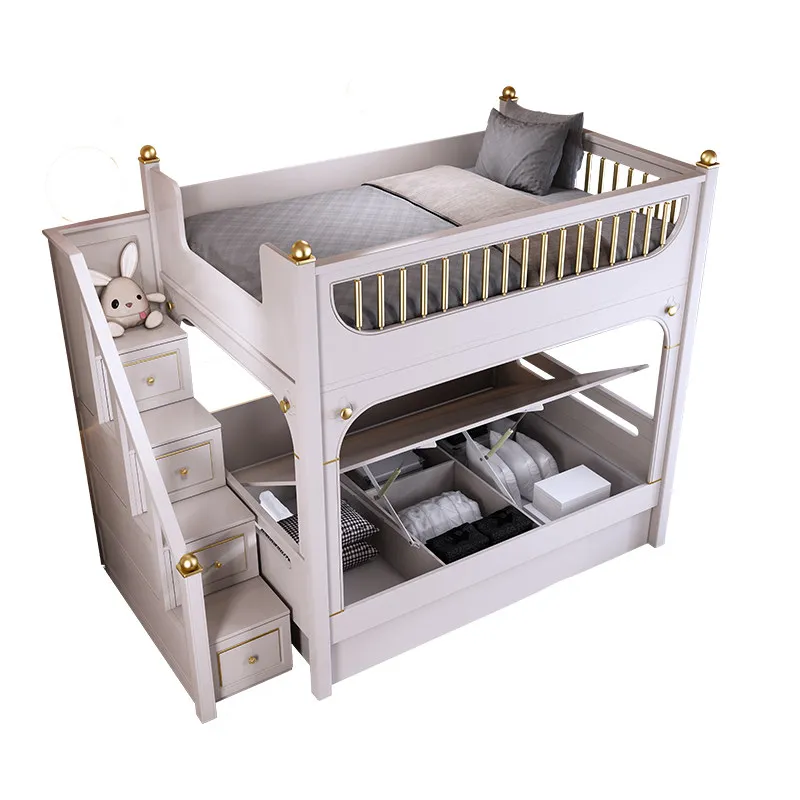 Рисунок 5 - Детские креативные красивые кровати с белым замком