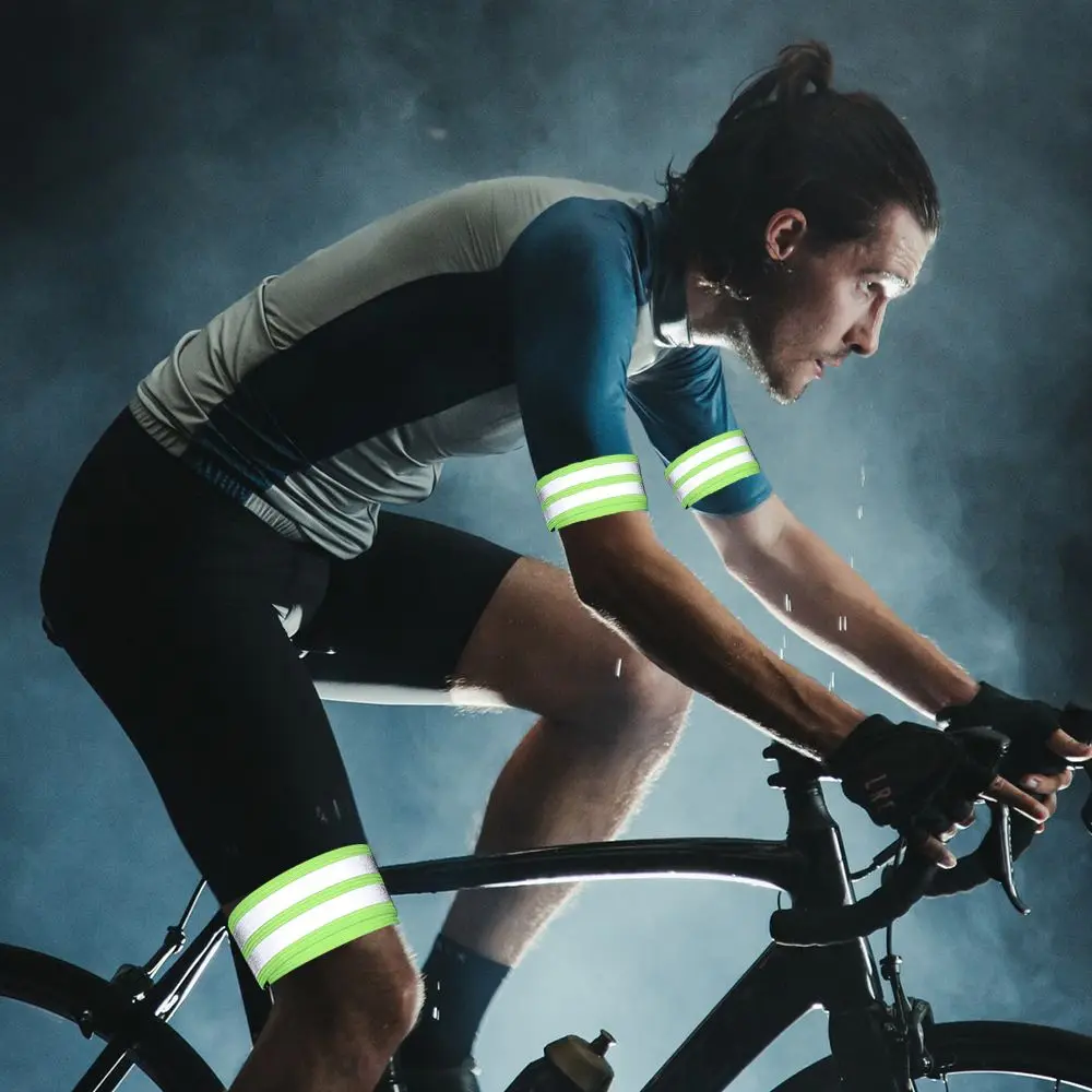 4 см прочные светоотражающие полосы с покрытием велосипедная Предупредительная