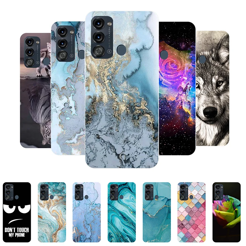 Чехол для Itel Vision 3 чехол Vision3 мраморный мягкий силиконовый задней крышки 6 дюйма 2022