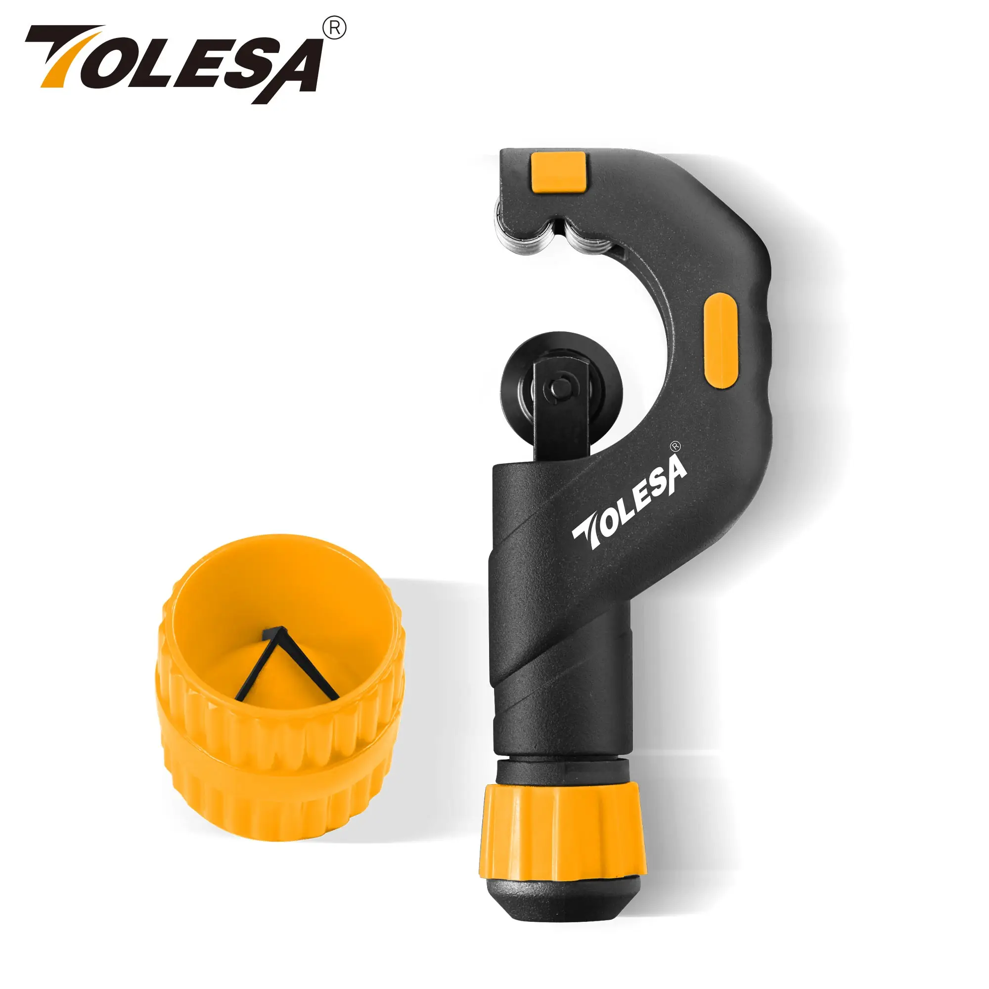 Enlarge TOLESA 5-50mm Pipe Cutter Tools Heavy Duty Tube Cutter for Cutting Plastic Pipe Copper Brass Aluminum Thin Stainless Steel Pipe