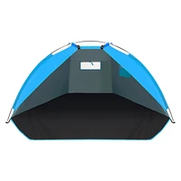 outdoor shade tent light weight beach tent portable beach sun shade for parks lakes camping beaches hiking fishing weekend trips