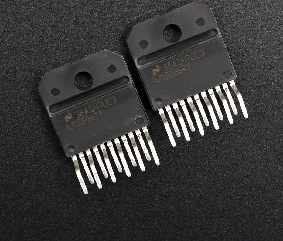 Плата двухканального усилителя LM3886 68 Вт*2