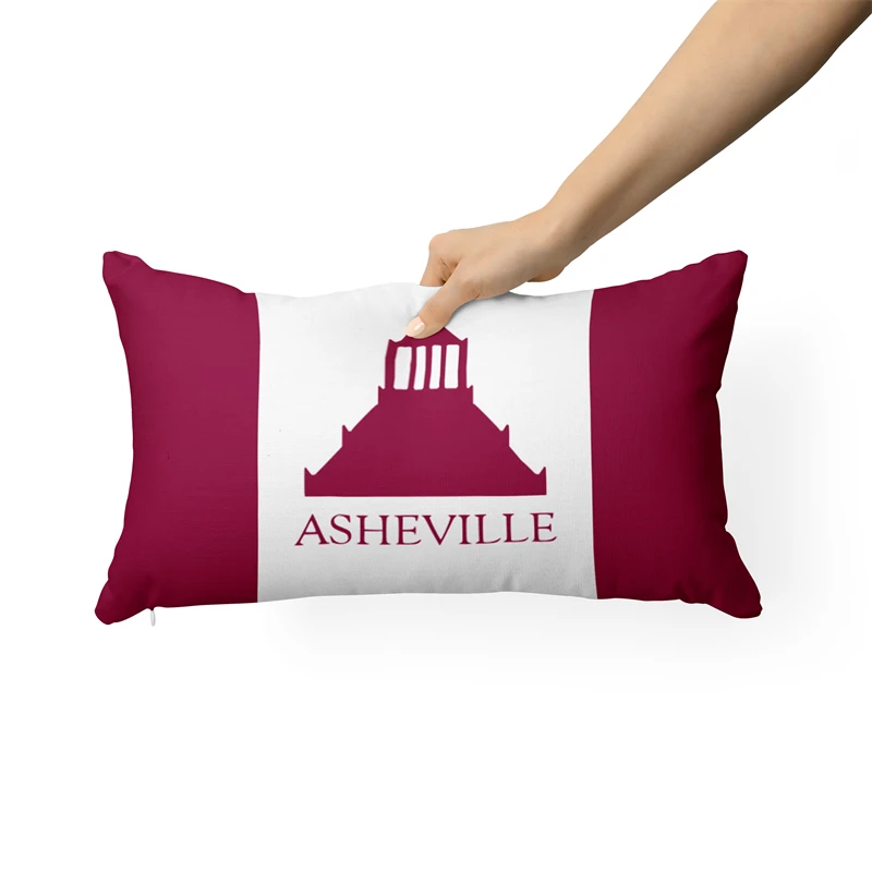 Gaslight Gatekeep GirlbossKiss Asheville Северная Каролина Прямоугольные наволочки Чехлы для