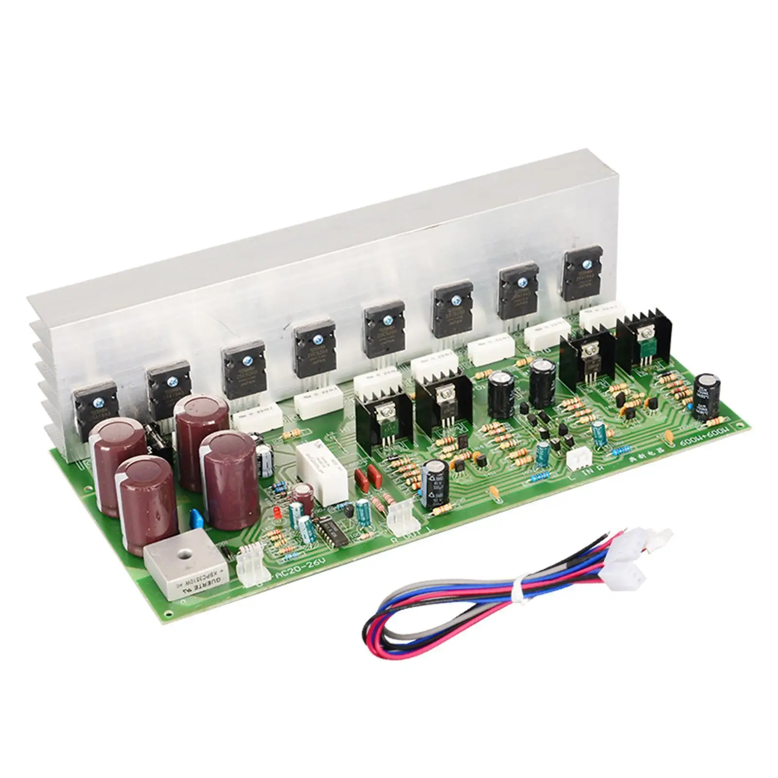 Плата усилителя AD600W хорошее качество звука конденсаторы высокой мощности 4 10000