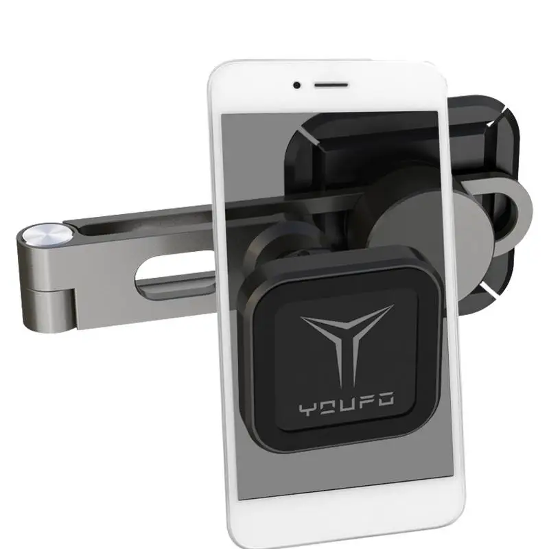 

Магнитный складной Автомобильный держатель для телефона Tesla Model 3, вращающийся на 360 градусов, выдвижное магнитное крепление для телефона, модель Y, консоль