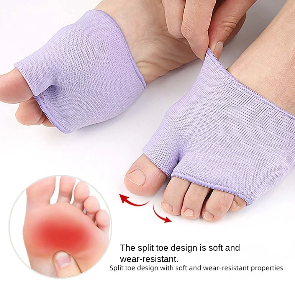Эластичные нейлоновые носки для передней части стопы поддерживающие переднюю
