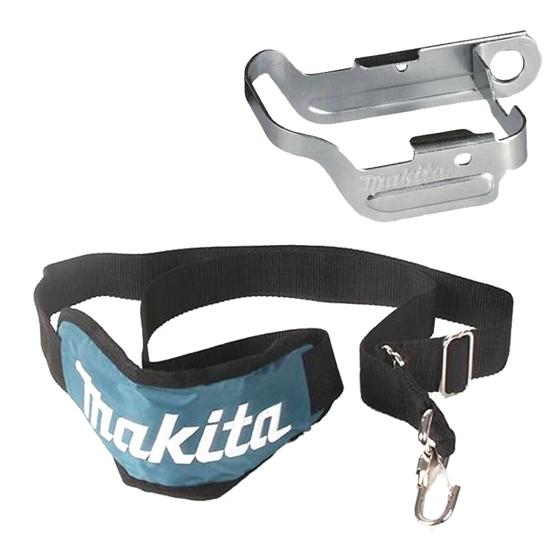 

Плечевой ремень Makita, металлический зажим, крючок, аксессуары для электроинструментов, долговечные аксессуары для ударных ключей, использование с Makita XTW01