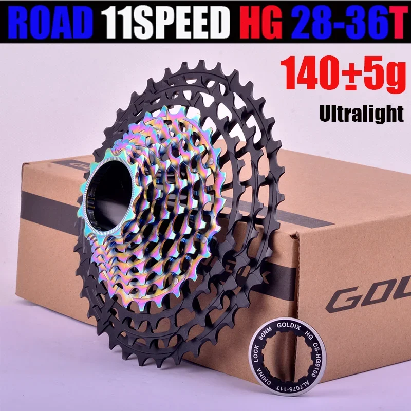 Goldix 11/12s Сверхлегкий Кассетный Шоссейный Велосипед С Свободным Ходом Из Сплава 11s