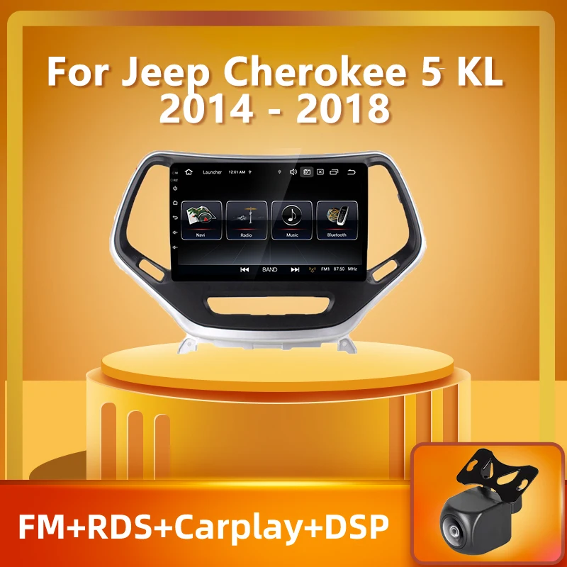 

Автомагнитола PEERCE для Jeep Cherokee 5 KL 2014-2018, автомагнитола на Android 10, AHD, мультимедийный видеоплеер, навигация, стерео, 2din, 2 din, DVD