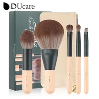 ducare 5pcs makeup brushes set cosmetic powder eye shadow foundation blush blending beauty make up kabuki brush tools maquiagem