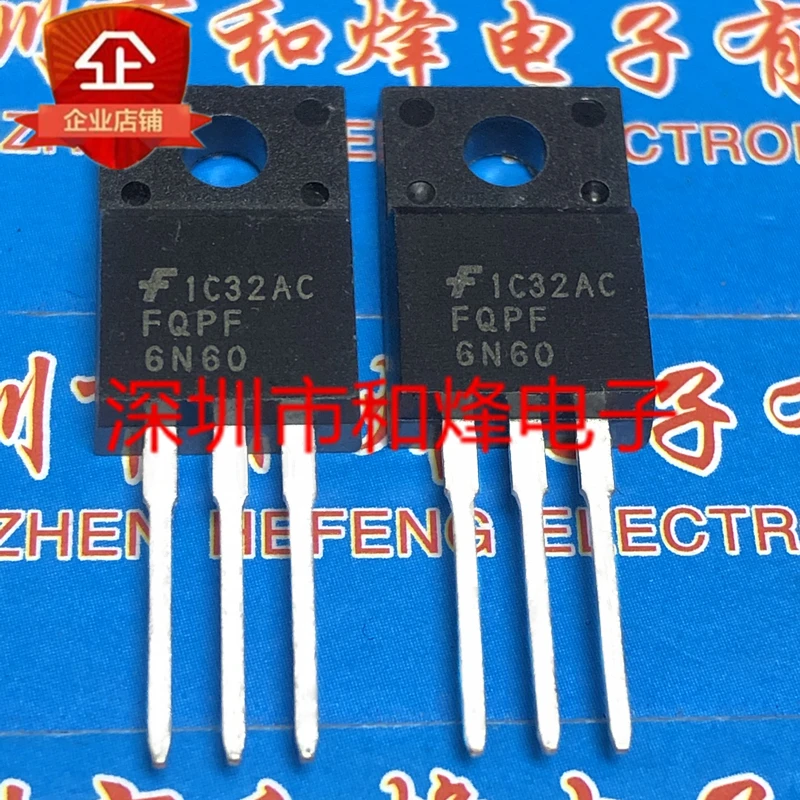 

5 шт.-10 шт. FQPF6N60 TO-220F 600 в 5.5A Новый и оригинальный в наличии
