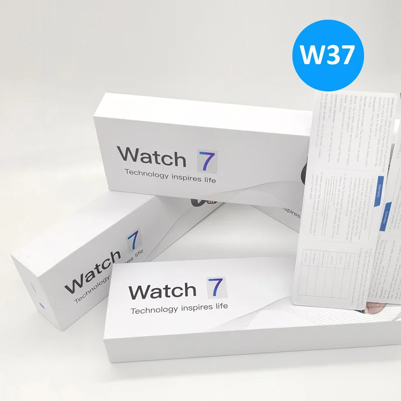 

Смарт-часы W37 спортивные водонепроницаемые с поддержкой Bluetooth и защитой от пота