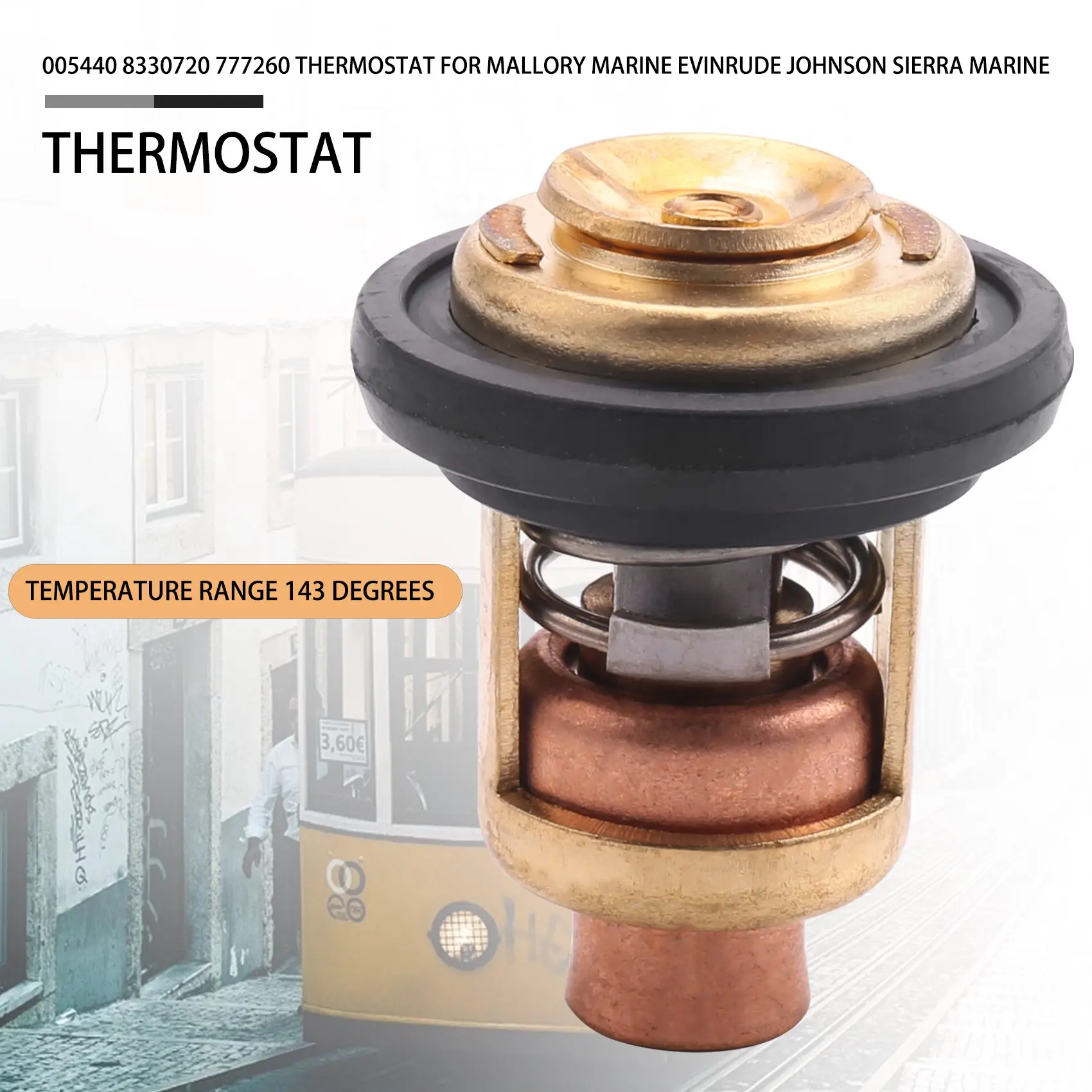 5005440 8330720 777260 термостат для Mallory Marine evinгруб Johnson Sierra