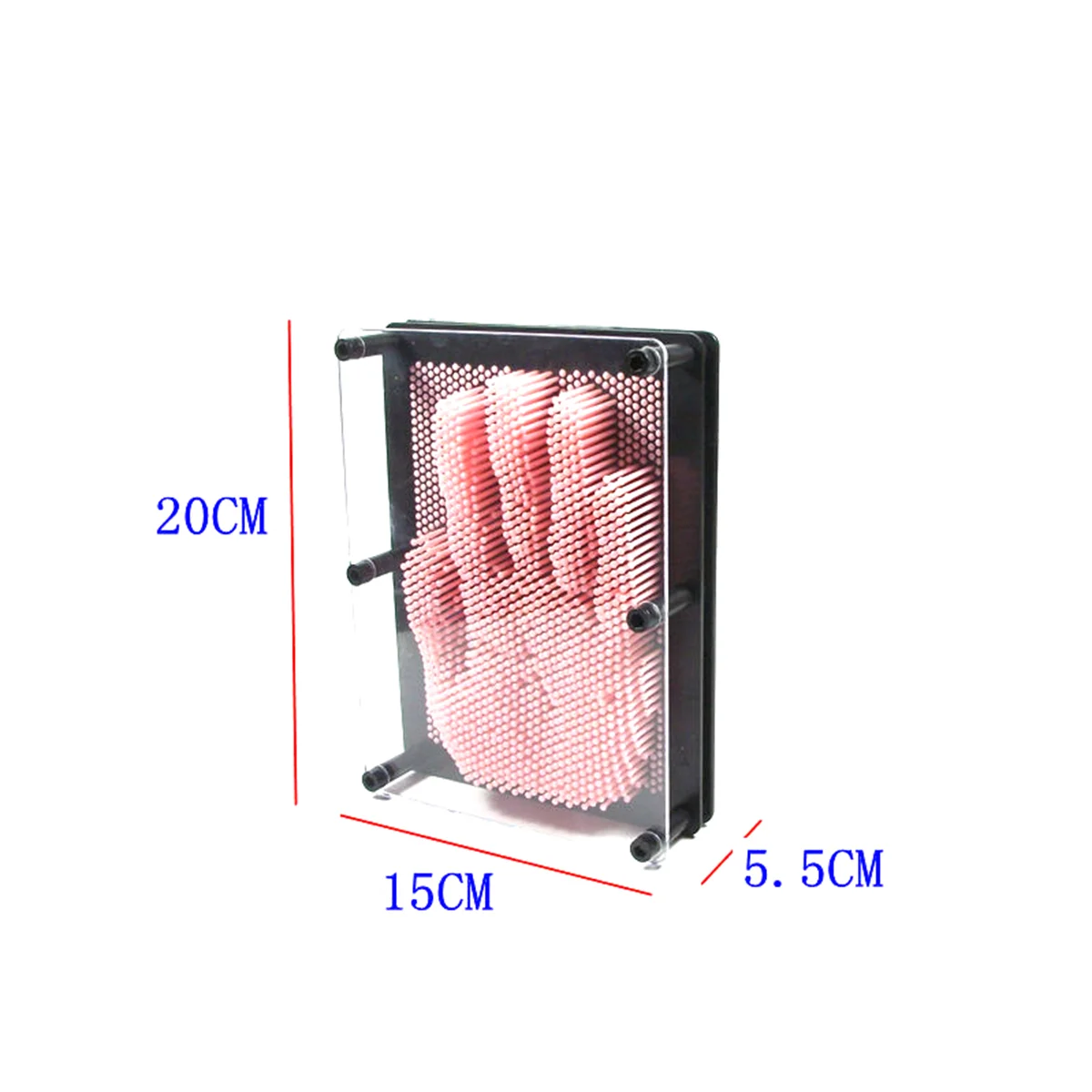 

12,5x9,5x5,5 см забавная 3D фотография доска разных цветов яркая игла для ладони (случайный цвет)