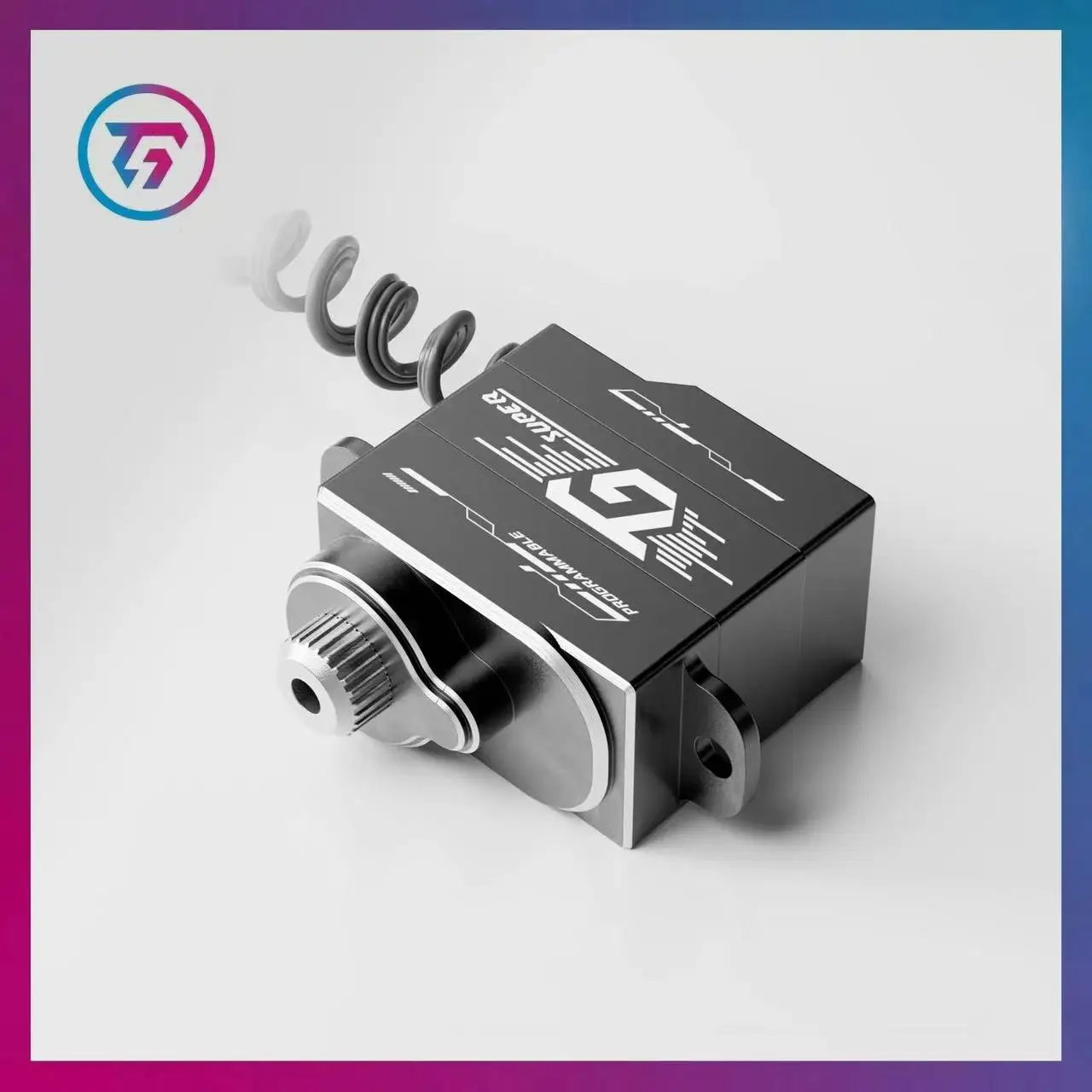 TG RCING TG Super 124 128 MINI Металлический сервопривод ZH1.5 Разъем ЧерныйФиолетовый (25T Сервопривод Внешний диаметр 4,9 мм) (art.: 3920ce991534c) - 3920ce991534c