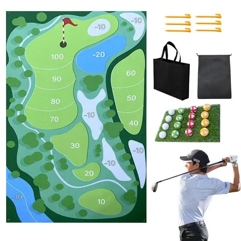 Chipping Mat Indoor Golf Games And Outdoor Golf Practice Mat
