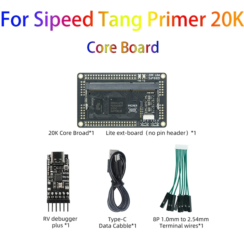 

Для Sipeed Tang праймер 20K комплект материнской платы 128M DDR3 GOWIN GW2A FPGA Goai Core Board, минимальная система