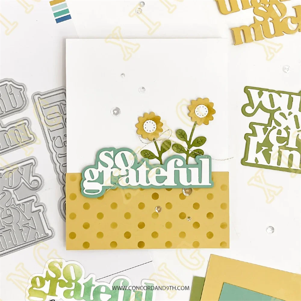 Счастливые заголовки гриб торт Новое поступление металлические штампы трафарет