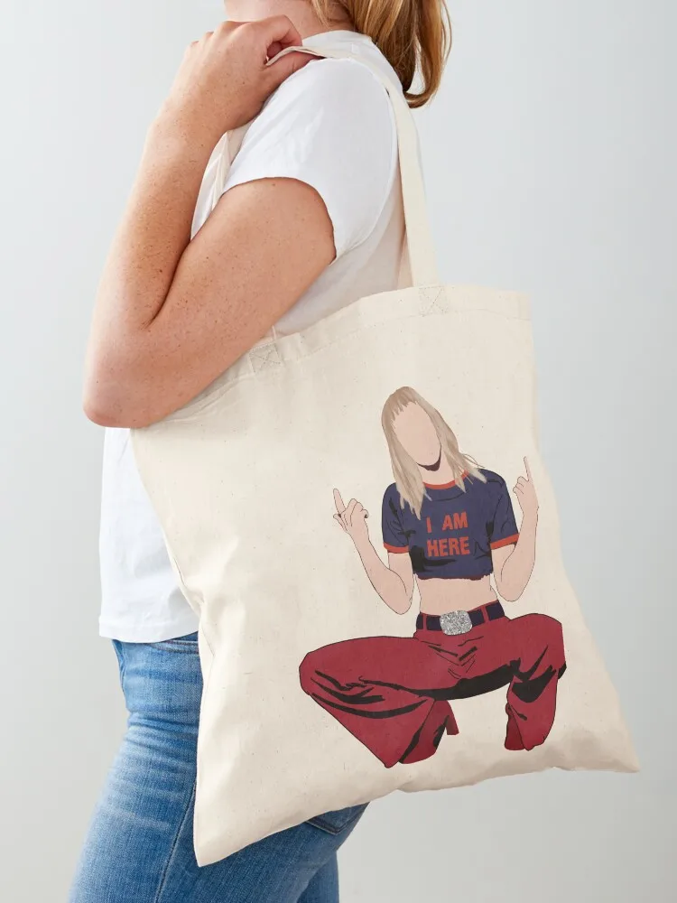 She Is Miley Cyrus Tote Bag women bag Custom Canvas