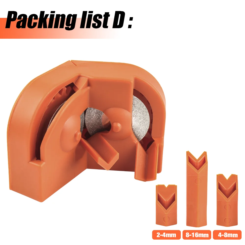 

Мини-шлифмашина TEMPS DETIR 88907 для сверл оранжевая