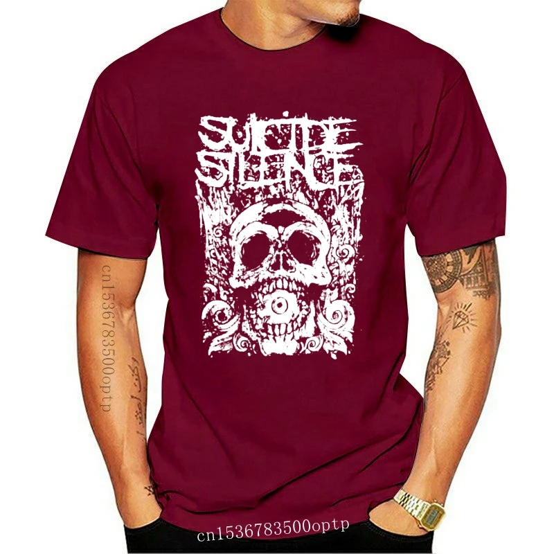 Mens Clothes New Free Shipping SUICIDE SILENCE CYCLOPS MITCH LUCKER  ANIMOSITY BLACK T-SHIRT Short Sleeve Printed O-Neck Tee F - купить по  выгодной цене | AliExpress