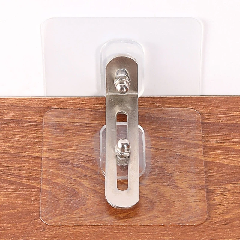 

Metal Anti-Tip Child Furniture Restrictor Security Lock Anchor Wall Mounted Baby Proofing Secure Baby Protection Kit