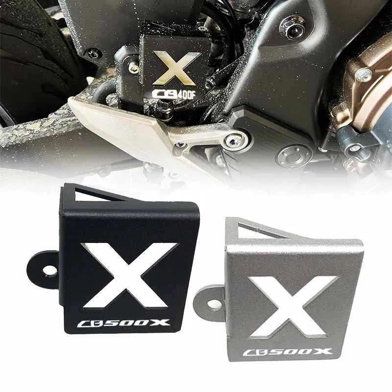 

For Honda CB500X CB400X CB400F CB500F CBR500R 2019-2022 2020 2021 Motorcycle Rear Brake Fluid Reservoir Cover Protective Gurad