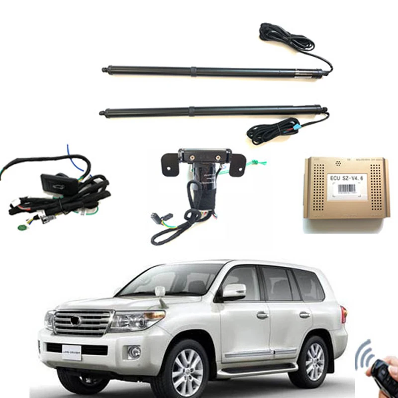 

Электрическая задняя дверь для TOYOTA land cruiser, Модифицированная задняя дверь, модификация автомобиля, автоматическая подъемная задняя дверь д...