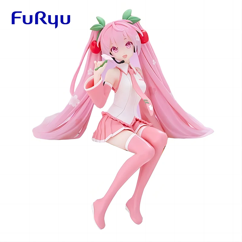 

Original FuRyu Vocaloid Hatsune Miku Sakura MIKU 2024 Pvc Anime Figure Action Figures Model Toy