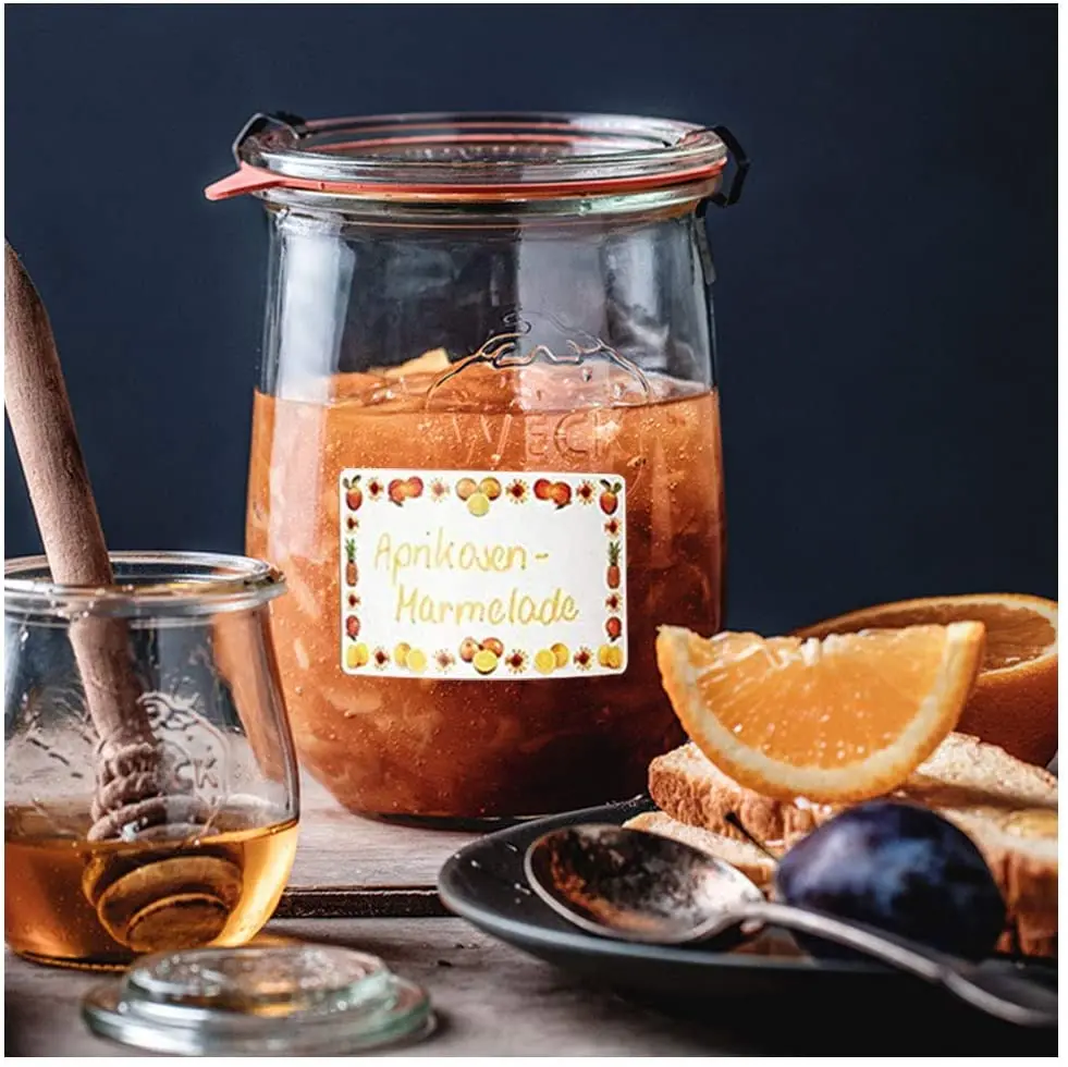 Самодельные наклейки индивидуальные этикетки для консервных банок бутылок