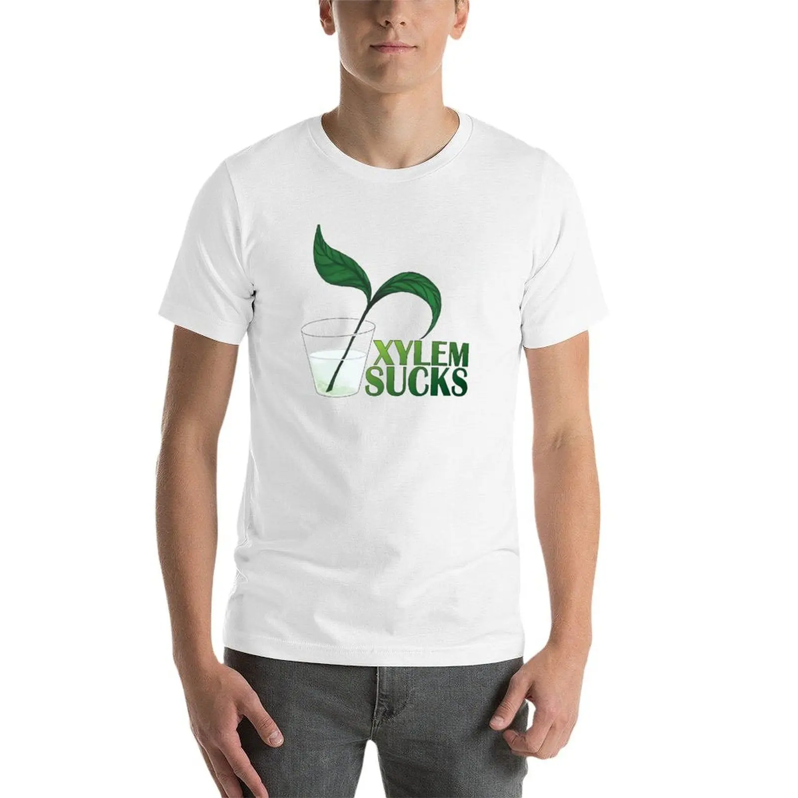 Фото Футболка Xylem sucks, дизайнерская мужская футболка, футболка №4